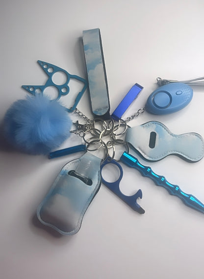 Clouded Defense Keychain